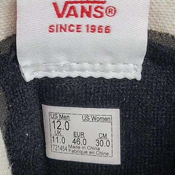 Vans SK8-HI Men's Cyber Yellow/Black Shoes US Size 12 - Picture 8 of 8